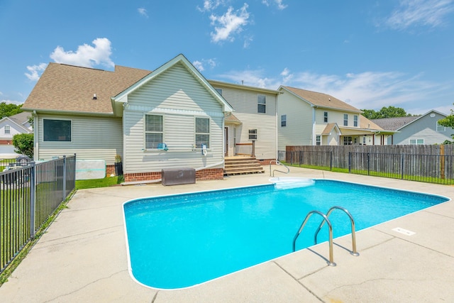 7762 Lynnle Way, Hixson, TN 37343 - view of pool with a fenced backyard and a patio