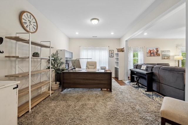 1590 Buttonwood Unit 20, Chattanooga, TN 37421 - home office with recessed lighting
