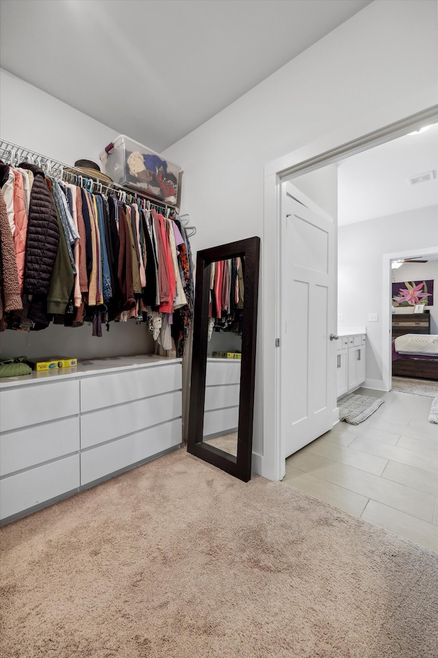 1590 Buttonwood Unit 20, Chattanooga, TN 37421 - spacious closet with carpet and tile patterned flooring