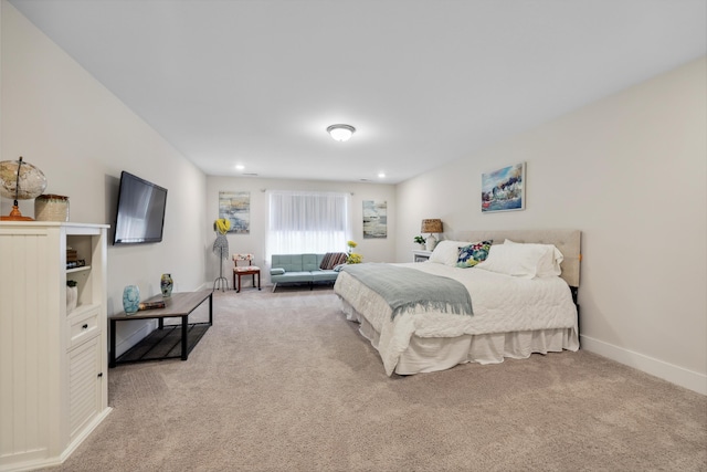 1590 Buttonwood Unit 20, Chattanooga, TN 37421 - bedroom with light colored carpet, baseboards, and recessed lighting