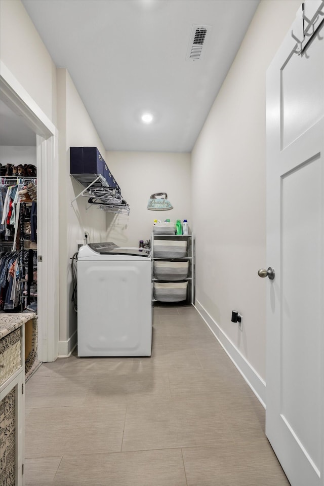 1590 Buttonwood Unit 20, Chattanooga, TN 37421 - laundry room featuring washer / dryer and baseboards
