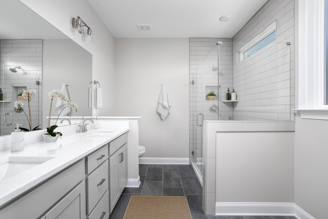 316 Fox Gap Ln Unit 316, Hixson, TN 37343 - full bath featuring double vanity and a shower stall