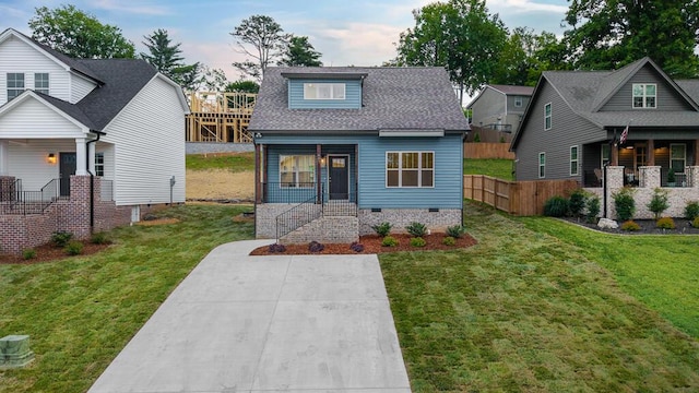 607 Westover Dr SW, Cleveland, TN 37311 - craftsman inspired home with covered porch, crawl space, roof with shingles, and stairway