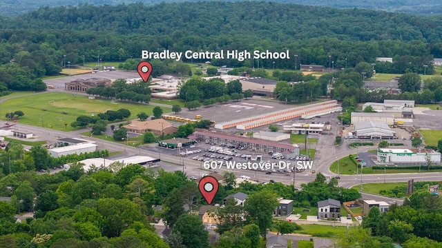 607 Westover Dr SW, Cleveland, TN 37311 - drone / aerial view of a heavily wooded area
