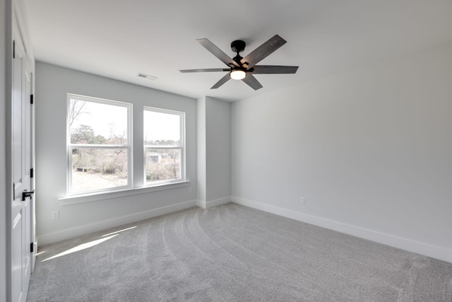 6221 Alexandra Pl, Chattanooga, TN 37416 - carpeted empty room featuring baseboards and ceiling fan