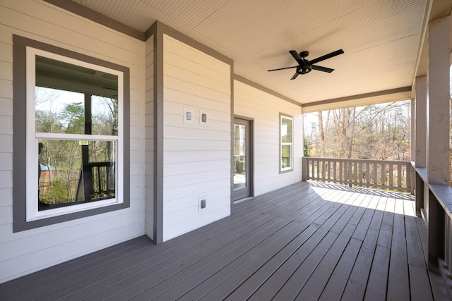 6221 Alexandra Pl, Chattanooga, TN 37416 - porch with ceiling fan