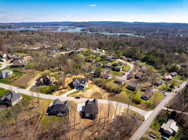 6221 Alexandra Pl, Chattanooga, TN 37416 - aerial view of property's location featuring a nearby body of water and nearby suburban area