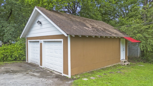 1331 Phils Dr, Chattanooga, TN 37421 - view of detached garage