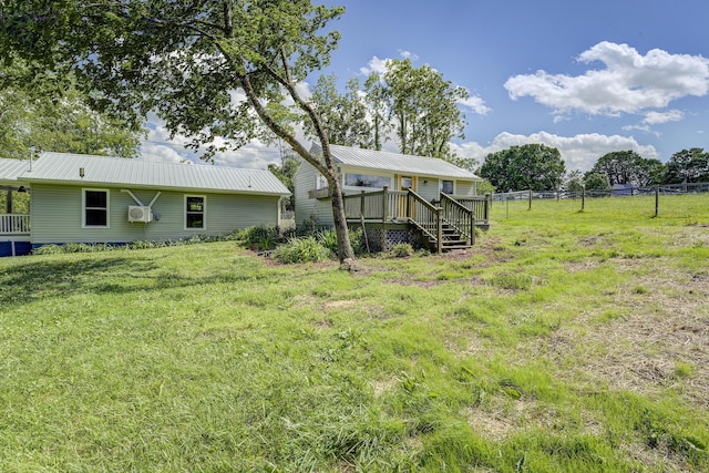 109 S Clear Springs Rd, Limestone, TN 37681 - view of yard featuring a deck