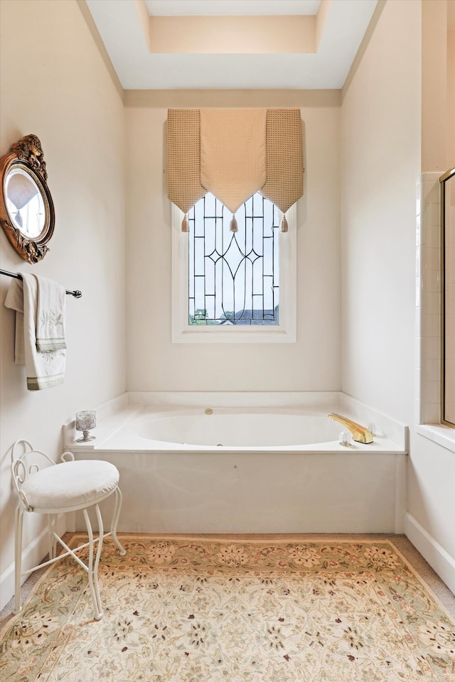 8207 Carriage Xing, Chattanooga, TN 37421 - full bathroom with a bath and baseboards