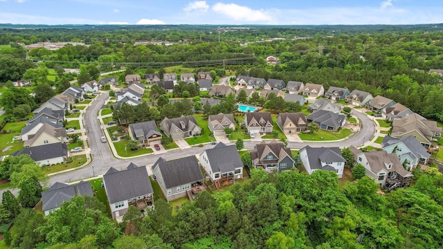 4867 Preserve Dr, Chattanooga, TN 37416 - aerial view of property's location featuring nearby suburban area and a forest