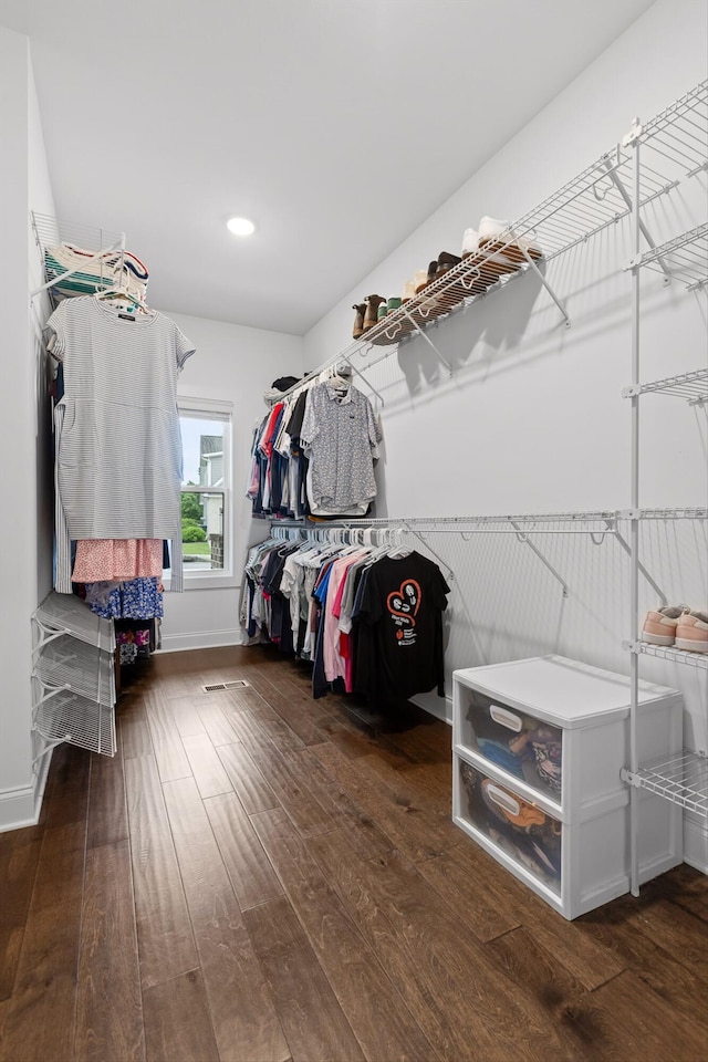 4867 Preserve Dr, Chattanooga, TN 37416 - spacious closet featuring hardwood / wood-style floors