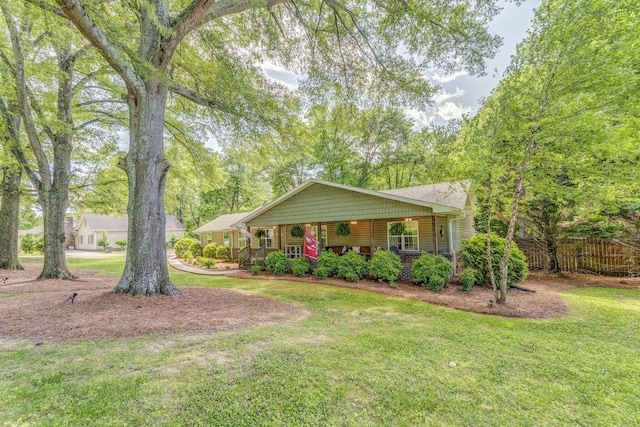 201 N Tibbs Rd, Dalton, GA 30720 - view of front of property featuring covered porch