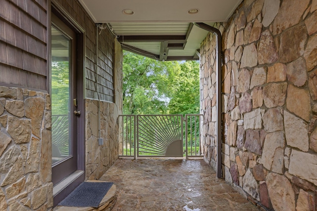 702 S Crest Rd, Chattanooga, TN 37404 - doorway with stone flooring and healthy amount of natural light