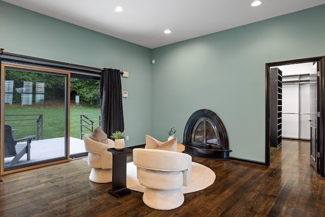 702 S Crest Rd, Chattanooga, TN 37404 - dining area with wood finished floors and recessed lighting