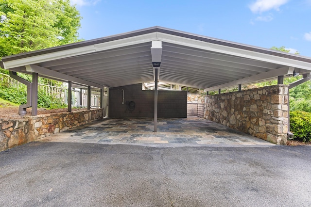 702 S Crest Rd, Chattanooga, TN 37404 - view of car parking with driveway and an attached carport