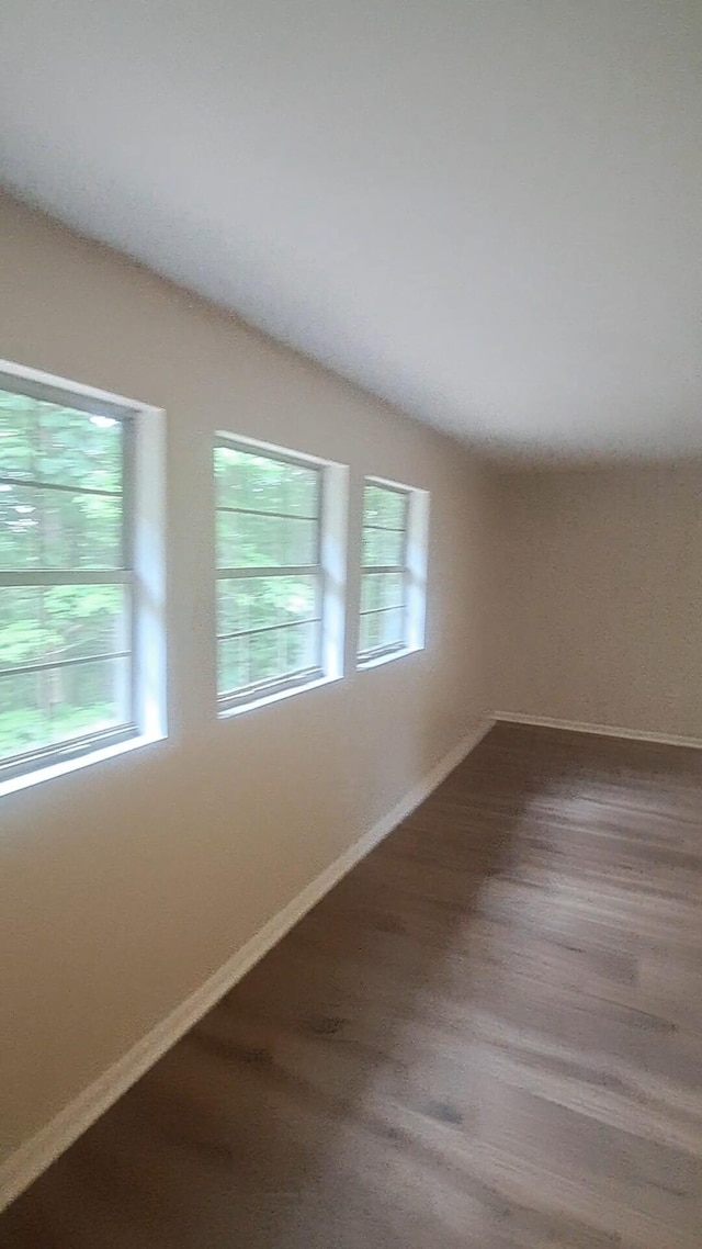 665 Scott Rd, Signal Mountain, TN 37377 - empty room featuring baseboards and wood finished floors
