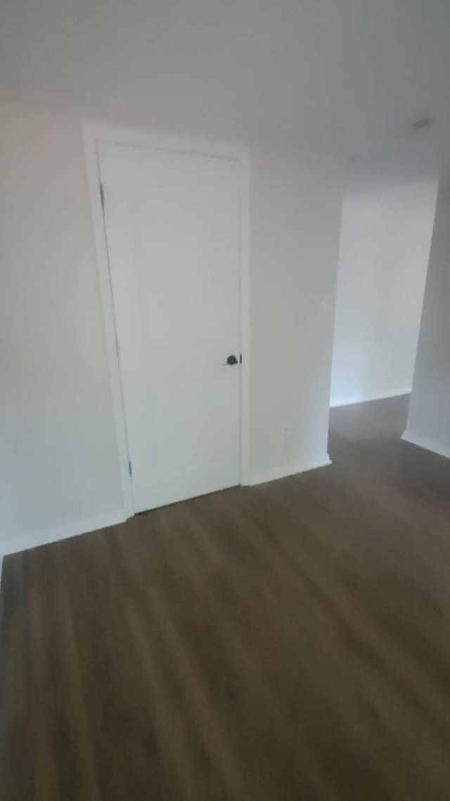 665 Scott Rd, Signal Mountain, TN 37377 - unfurnished room featuring dark wood-type flooring and baseboards