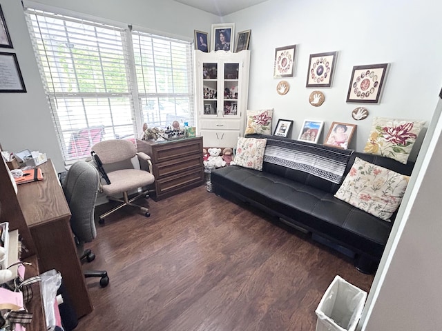 308 Bennie Camp Rd, Dunlap, TN 37327 - home office with wood finished floors