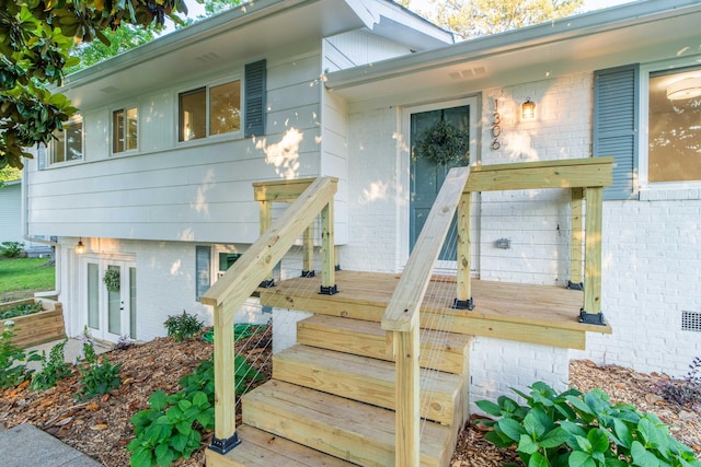 1306 Phyllis Ln, Chattanooga, TN 37421 - property entrance with brick siding