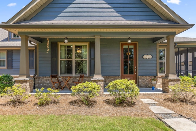 214 Camden Way Unit 38, Dalton, GA 30721 - view of front of house with a porch and a shingled roof