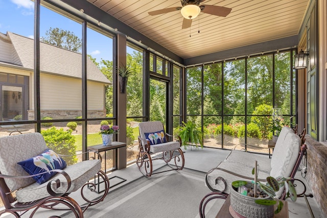 214 Camden Way Unit 38, Dalton, GA 30721 - sunroom / solarium with a ceiling fan
