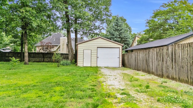 2434 Haven Cove Ln, Chattanooga, TN 37421 - view of yard with an outbuilding and driveway