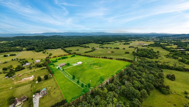 727 E Dumplin Valley Rd, Jefferson City, TN 37760 - view of rural area featuring a mountainous background and property boundaries highlighted