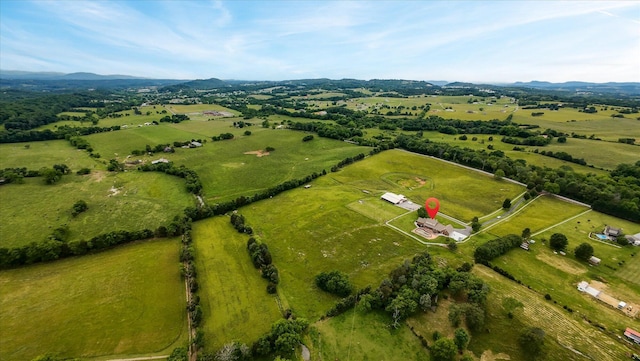 727 E Dumplin Valley Rd, Jefferson City, TN 37760 - overview of rural landscape featuring a mountain backdrop