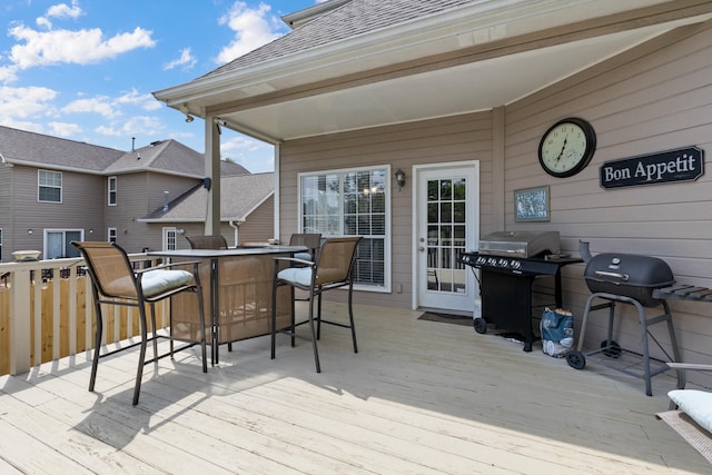 8021 Hamilton Mill Dr, Chattanooga, TN 37421 - deck with grilling area