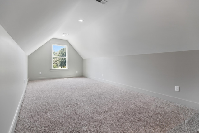 300 Dogwood Ln, Fort Oglethorpe, GA 30742 - additional living space featuring lofted ceiling and carpet floors