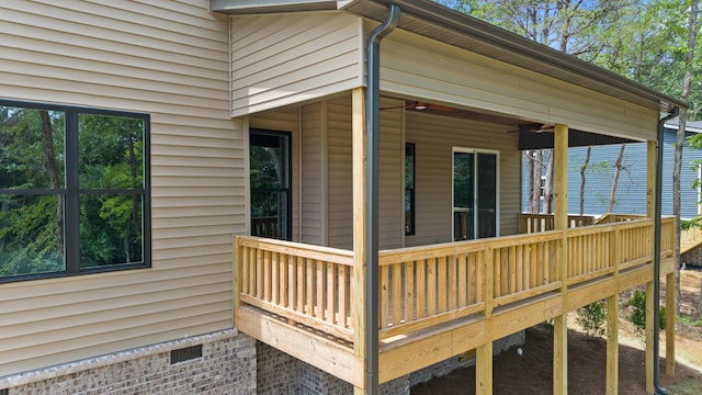 300 Dogwood Ln, Fort Oglethorpe, GA 30742 - view of wooden terrace
