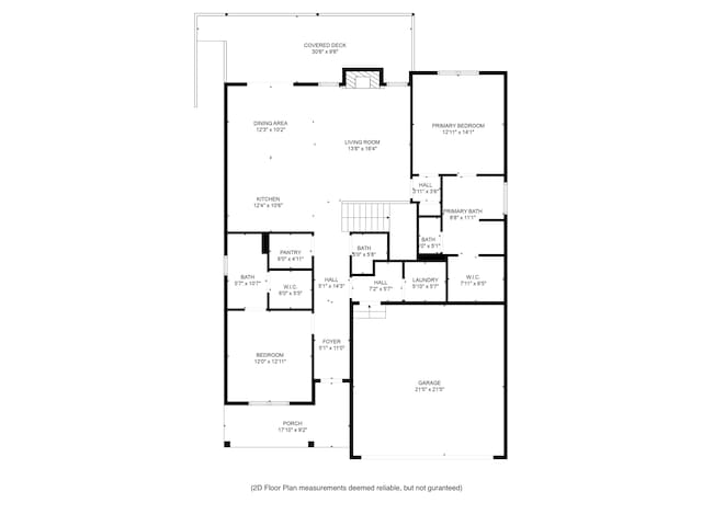 300 Dogwood Ln, Fort Oglethorpe, GA 30742 - view of floor plan / room layout