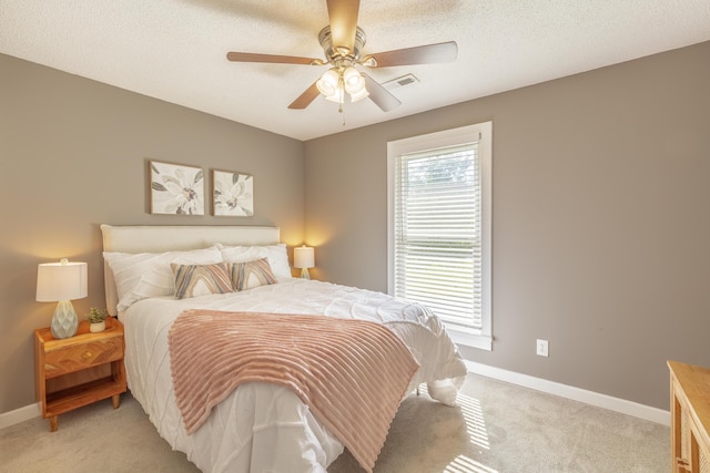 4907 Mccallie Ave, Apison, TN 37302 - bedroom featuring light colored carpet and ceiling fan