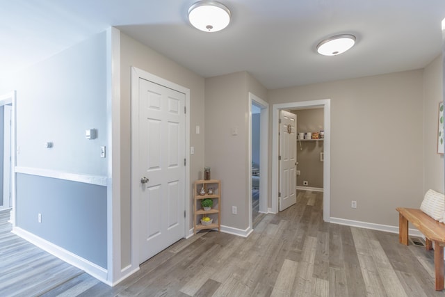 4907 Mccallie Ave, Apison, TN 37302 - corridor with light wood finished floors and baseboards