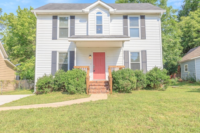 4907 Mccallie Ave, Apison, TN 37302 - traditional-style home featuring a front lawn