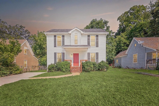4907 Mccallie Ave, Apison, TN 37302 - view of front of house featuring a lawn