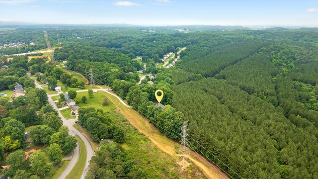 8331 Troubadour Way, Ooltewah, TN 37363 - aerial view of property's location featuring a forest