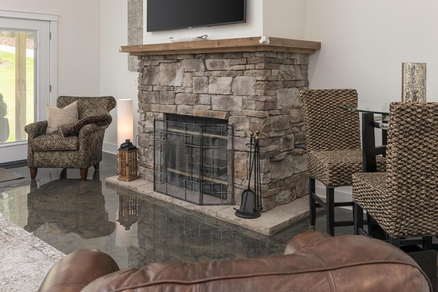 8331 Troubadour Way, Ooltewah, TN 37363 - detailed view of a fireplace