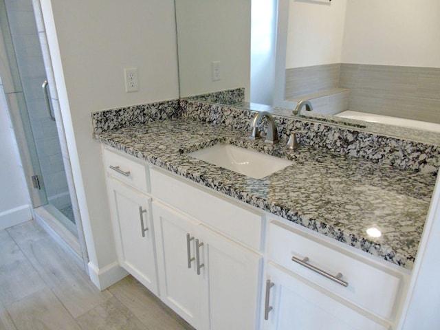 135 Joseph Daniel Ln, Jasper, TN 37347 - full bath featuring vanity and a shower stall