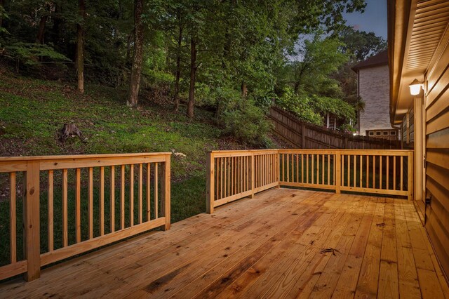 1714 S Crest Manor Ln, Chattanooga, TN 37404 - view of wooden terrace