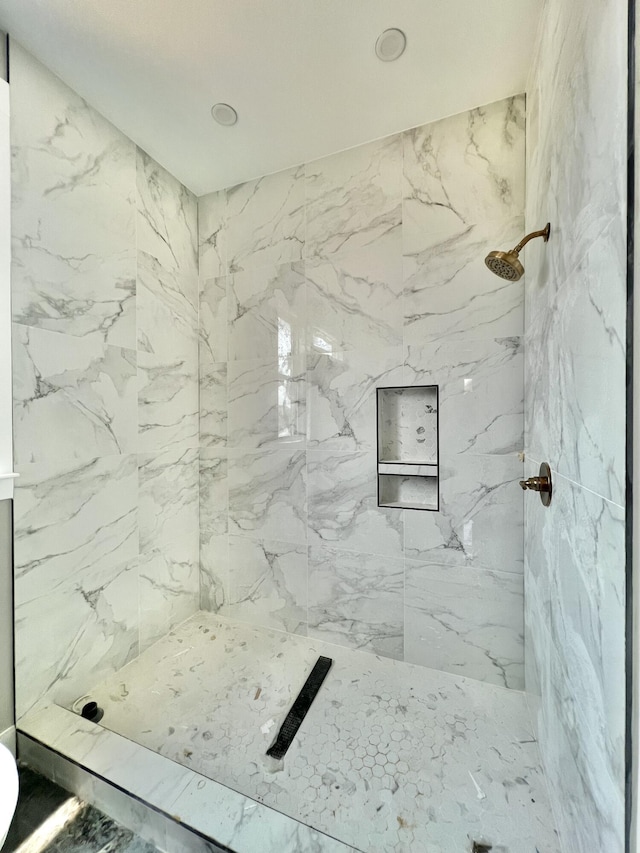 146 Idle Place Cir Lot 83, Rossville, GA 30741 - full bathroom with a marble finish shower