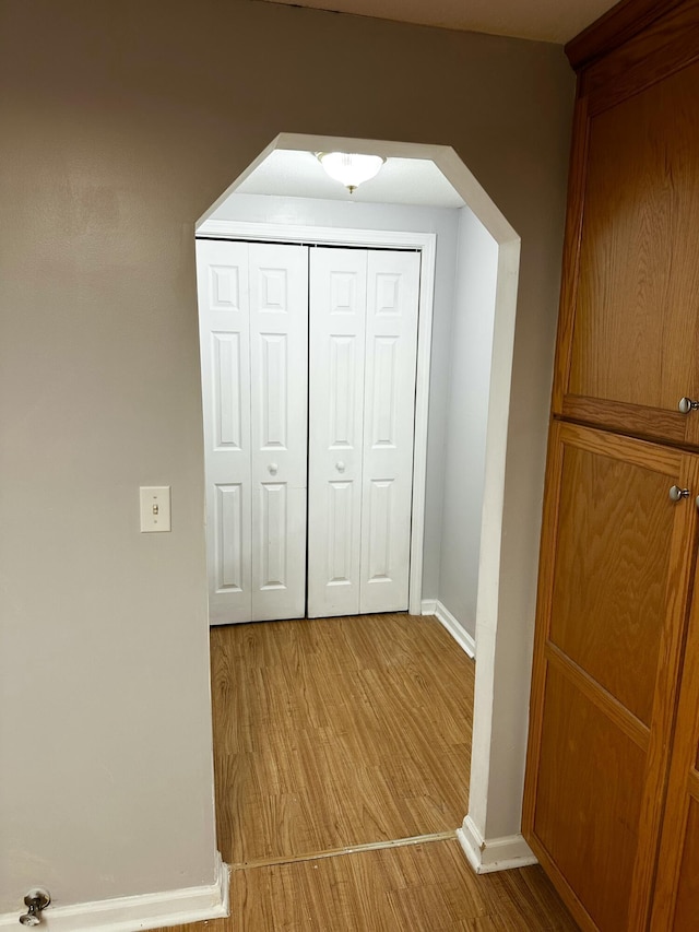 219 Igou Ferry Rd, Soddy Daisy, TN 37379 - hall with light wood-style floors and baseboards