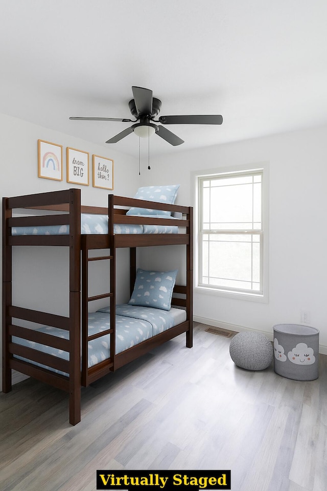 1231 Gadd Rd, Hixson, TN 37343 - bedroom featuring wood finished floors