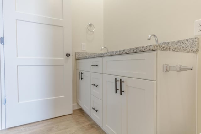 4327 Cronan Dr, Cohutta, GA 30710 - bathroom with wood finished floors and vanity