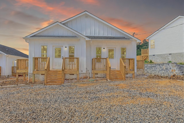 4327 Cronan Dr, Cohutta, GA 30710 - view of front of house featuring board and batten siding