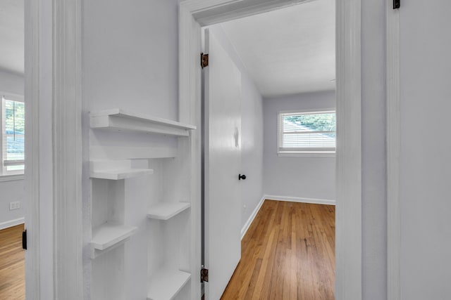 1427 Elm St, Chattanooga, TN 37415 - hall featuring wood finished floors and baseboards