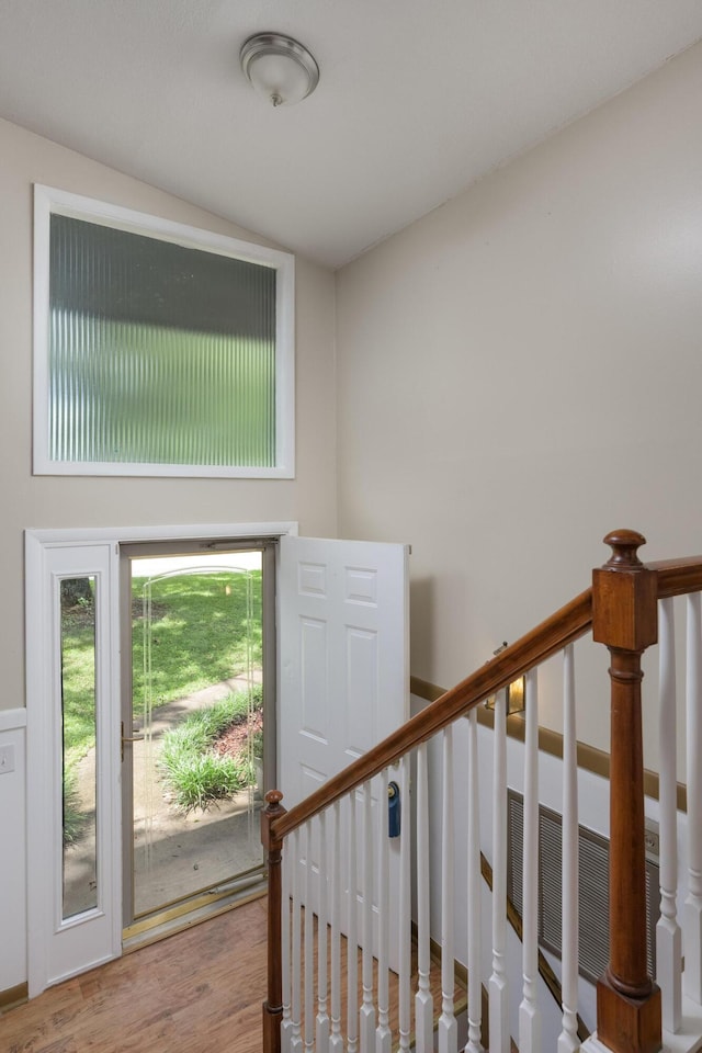 7335 Valley Ln, Hixson, TN 37343 - entryway with wood finished floors