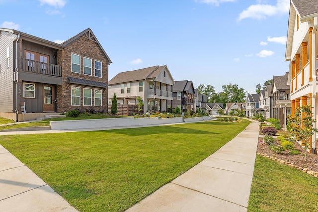 1531 Bowtie Rd, Chattanooga, TN 37421 - surrounding community with a residential view and a lawn