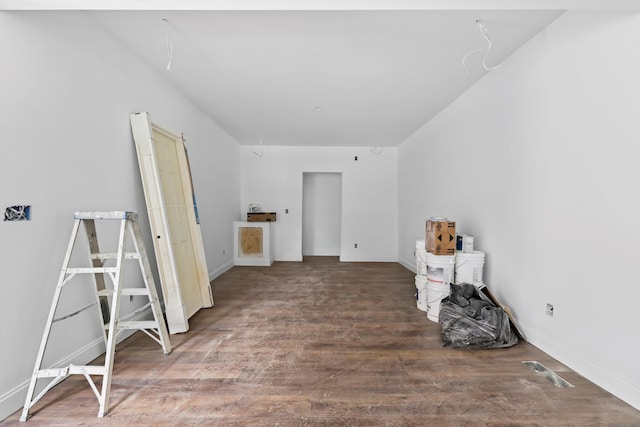 760 Keith Rd SE, Dalton, GA 30721 - empty room with wood finished floors and baseboards